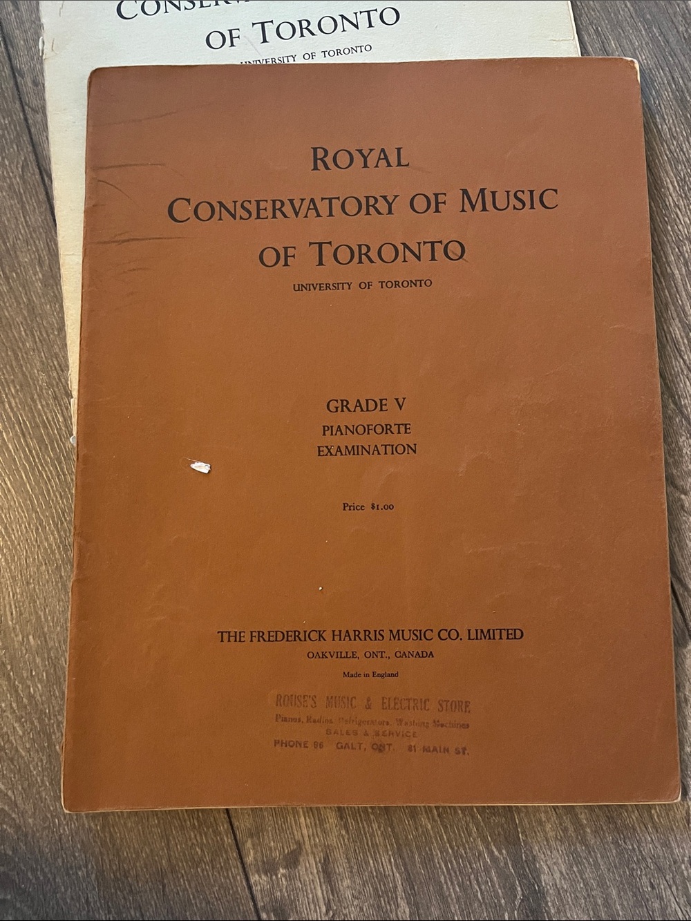 Royal Conservatory of Music of Toronto Pianoforte Examination Booklets set of 7 - Picture 11 of 12